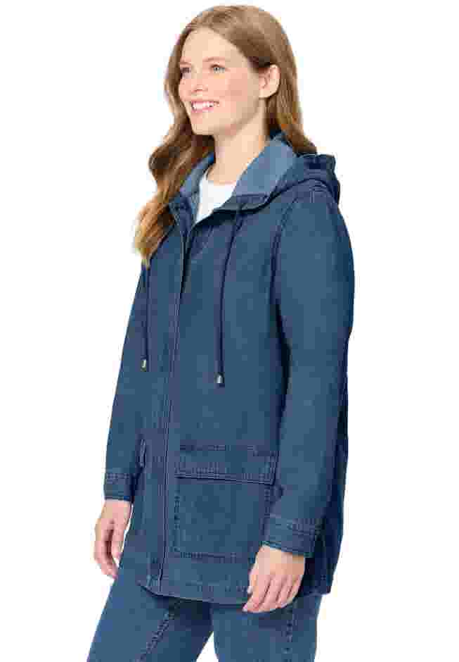 Lightweight Utility Hoodie Jacket image number 3
