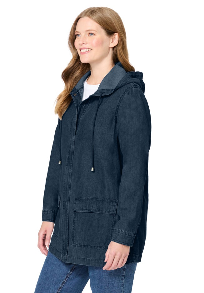 Lightweight Utility Hoodie Jacket image number 2