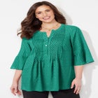 Georgette Pintuck Blouse image number null