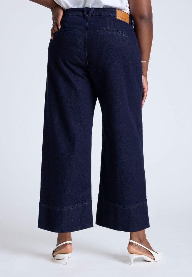 The Pintuck Trouser Jean image number null