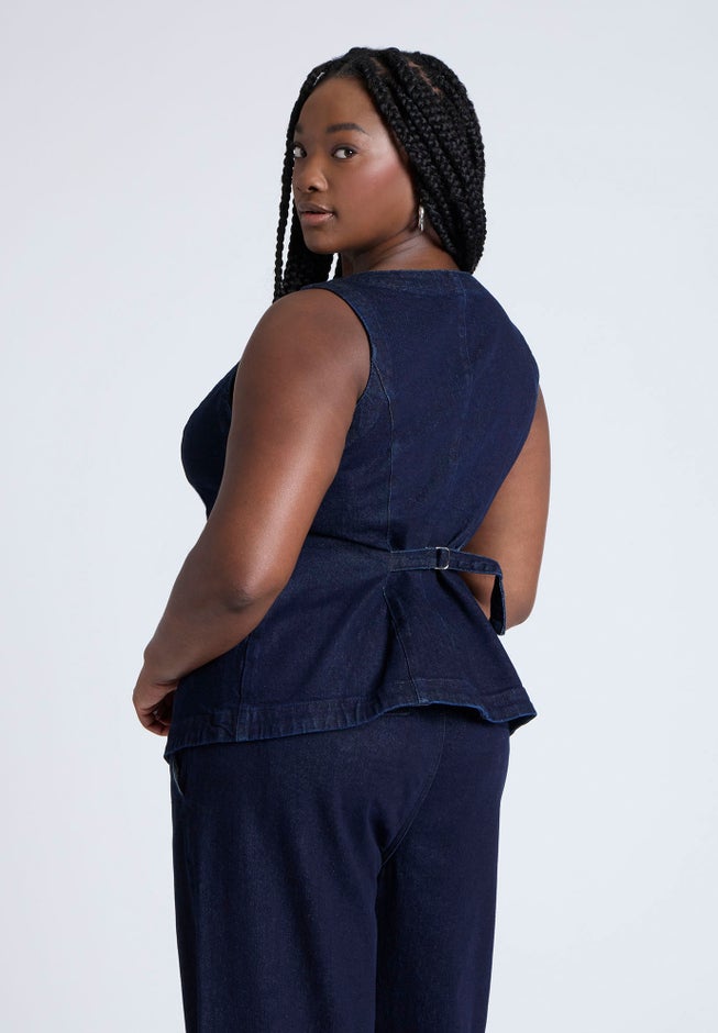 Denim Vest image number null
