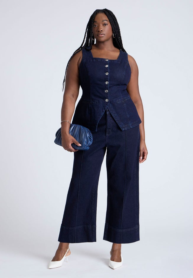 Denim Vest image number null