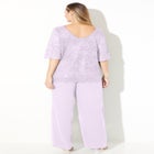 Sparkle & Lace Pant Set image number null