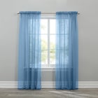 BH Studio Sheer Voile Rod-Pocket Panels -Set of 2 image number null