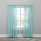 BH Studio Sheer Voile Rod-Pocket Panels -Set of 2 image number null