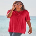 Touch of Lace Tee image number null