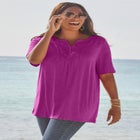 Touch of Lace Tee image number null