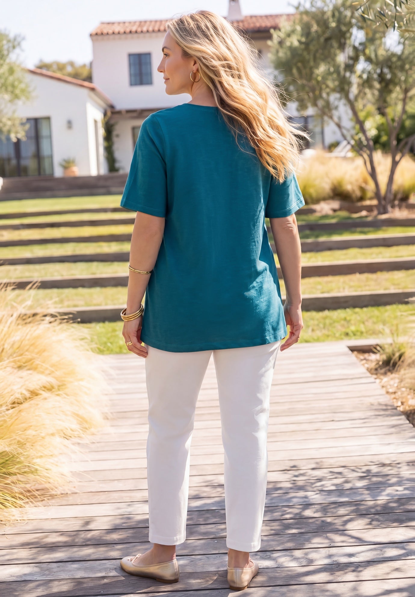 Touch of Lace Tee image number 2