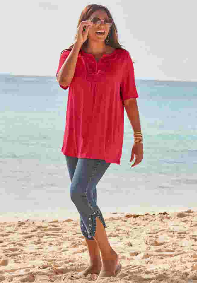 Touch of Lace Tee image number 0