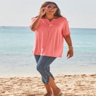 Touch of Lace Tee image number null