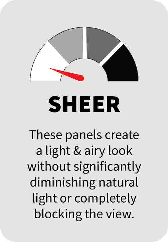 BH Studio Sheer Voile Door Panel With Tiebacks image number 1