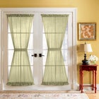 BH Studio Sheer Voile Door Panel With Tiebacks image number null