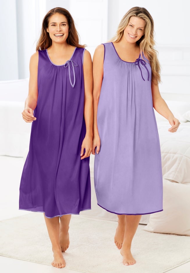 2-Pack Sleeveless Nightgown image number 3