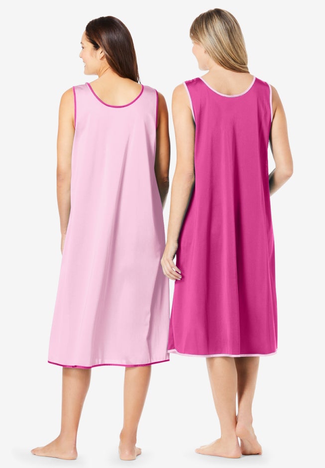 2-Pack Sleeveless Nightgown image number 1