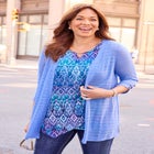 Shadow Stripe Cardigan image number null