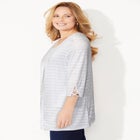 Shadow Stripe Cardigan image number null