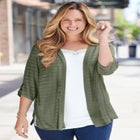 Shadow Stripe Cardigan image number null