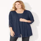 Shadow Stripe Cardigan image number null