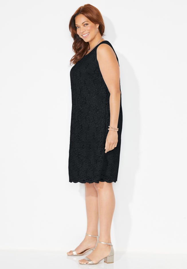 Sparkling Lace Jacket Dress image number 2