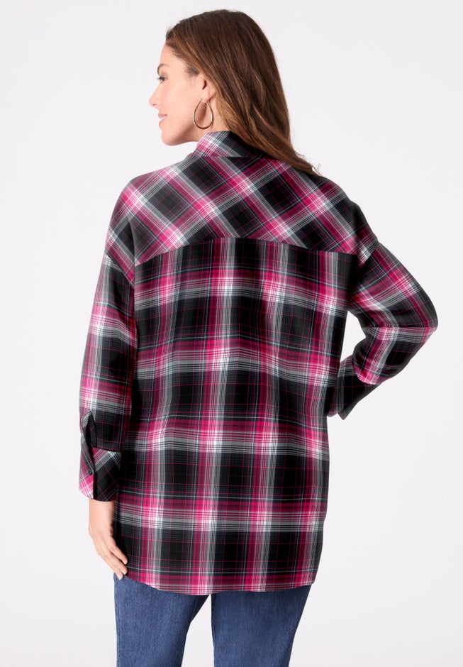 Plaid Flannel Tunic image number 1