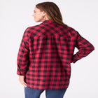 Plaid Flannel Tunic image number null