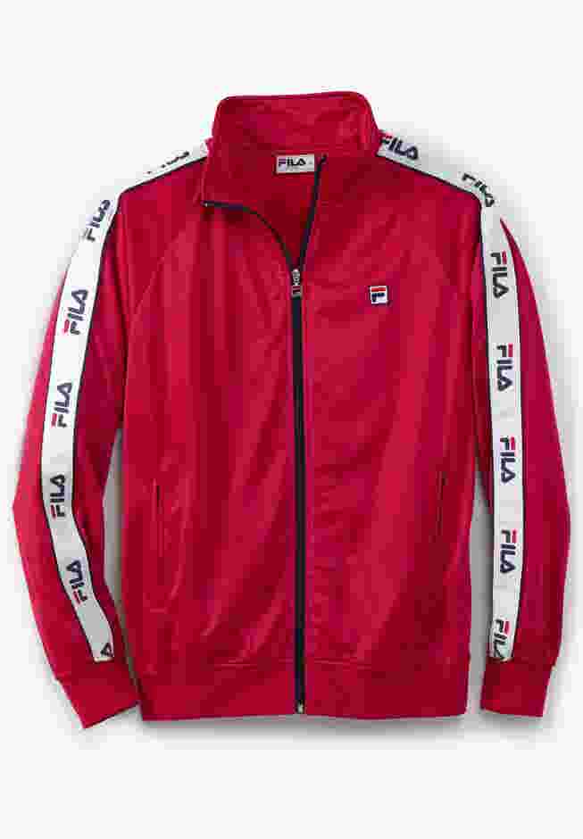 FILA® Taped Logo Track Jacket image number 0