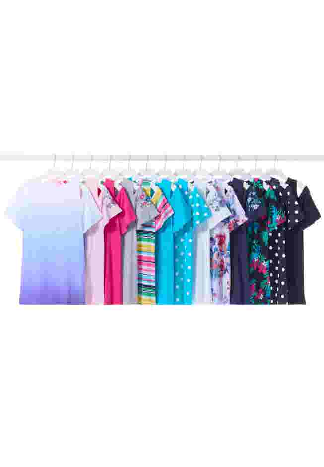Short-Sleeve Cold-Shoulder Tee image number 3