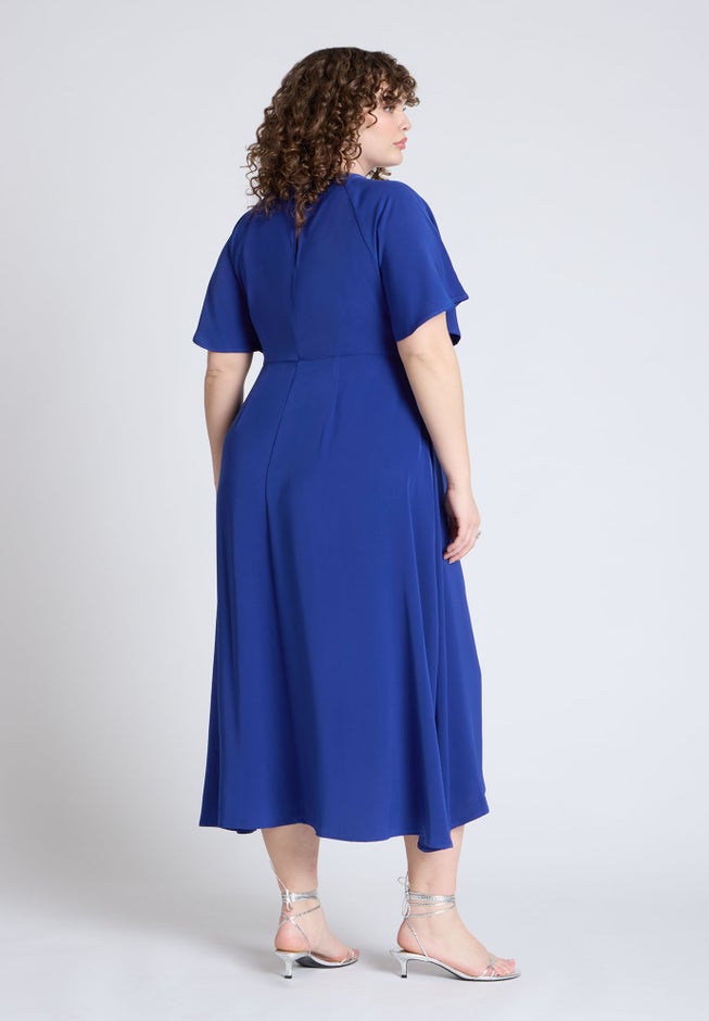 Seam Detail Relaxed Midi Dress image number 1