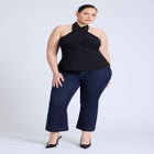  Chiffon Wrap Halter Top  image number null