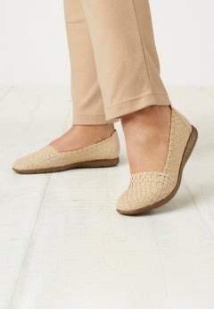 The Bethany Stretch Woven Slip On Flat