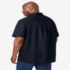 Solid Wrinkle-Resistant Short Sleeve Button Down image number null