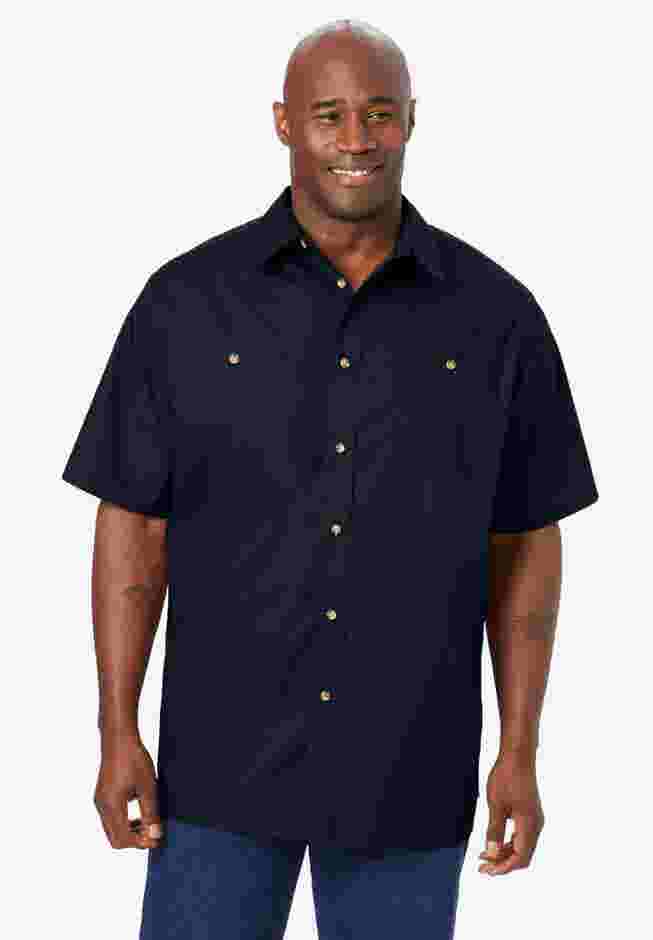 Short-Sleeve Pocket Sport Shirt image number 0