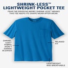 Shrink-Less&trade; Lightweight Pocket Crewneck T-Shirt image number null