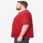 Shrink-Less&trade; Lightweight Pocket Crewneck T-Shirt image number null