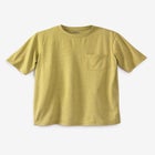 Shrink-Less&trade; Lightweight Pocket Crewneck T-Shirt image number null