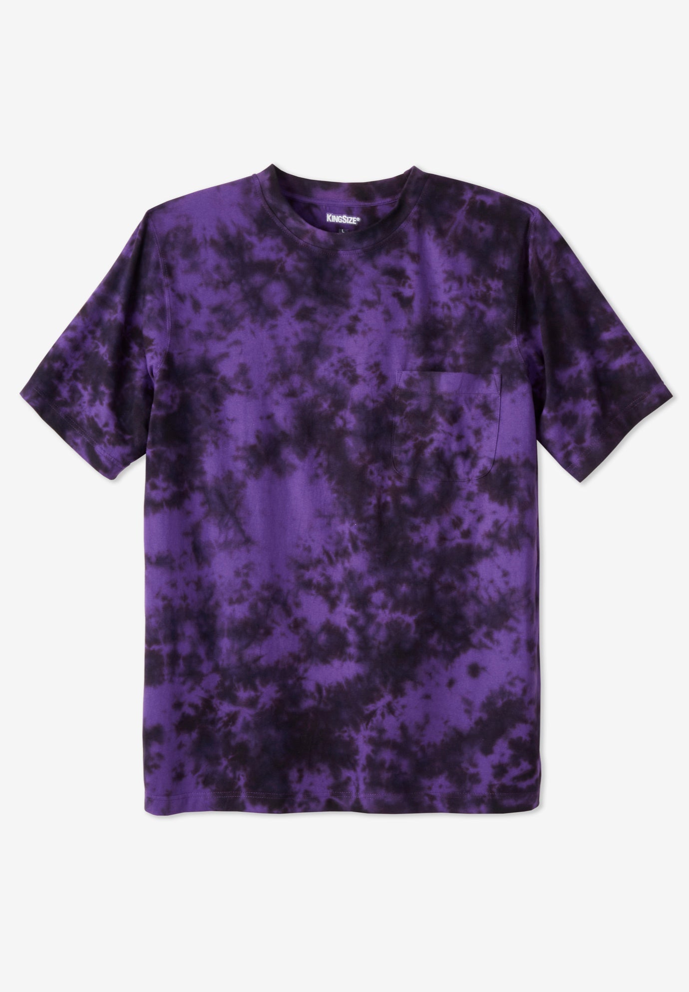 Shrink-Less&trade; Lightweight Pocket Crewneck T-Shirt image number 0