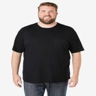 Shrink-Less™ Lightweight Pocket Crewneck T-Shirt image number null