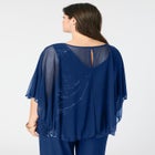 Georgette Mesh Overlay Top image number null