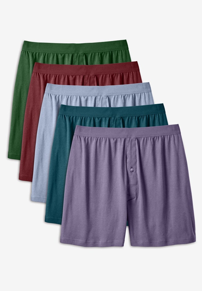 5-Pack Cotton Boxers image number 0