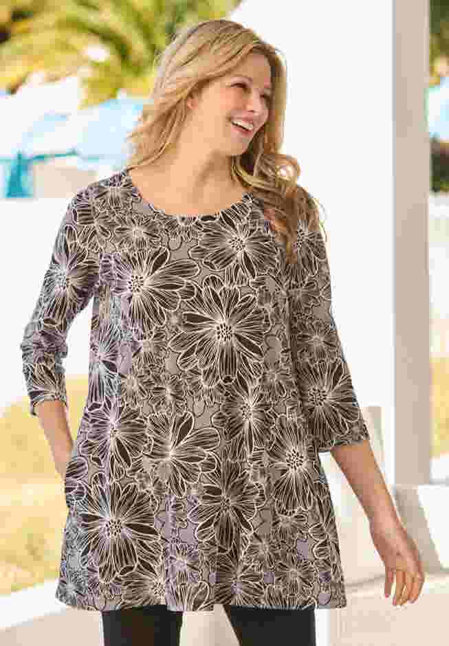 2-Pocket Swing Tunic image number 0