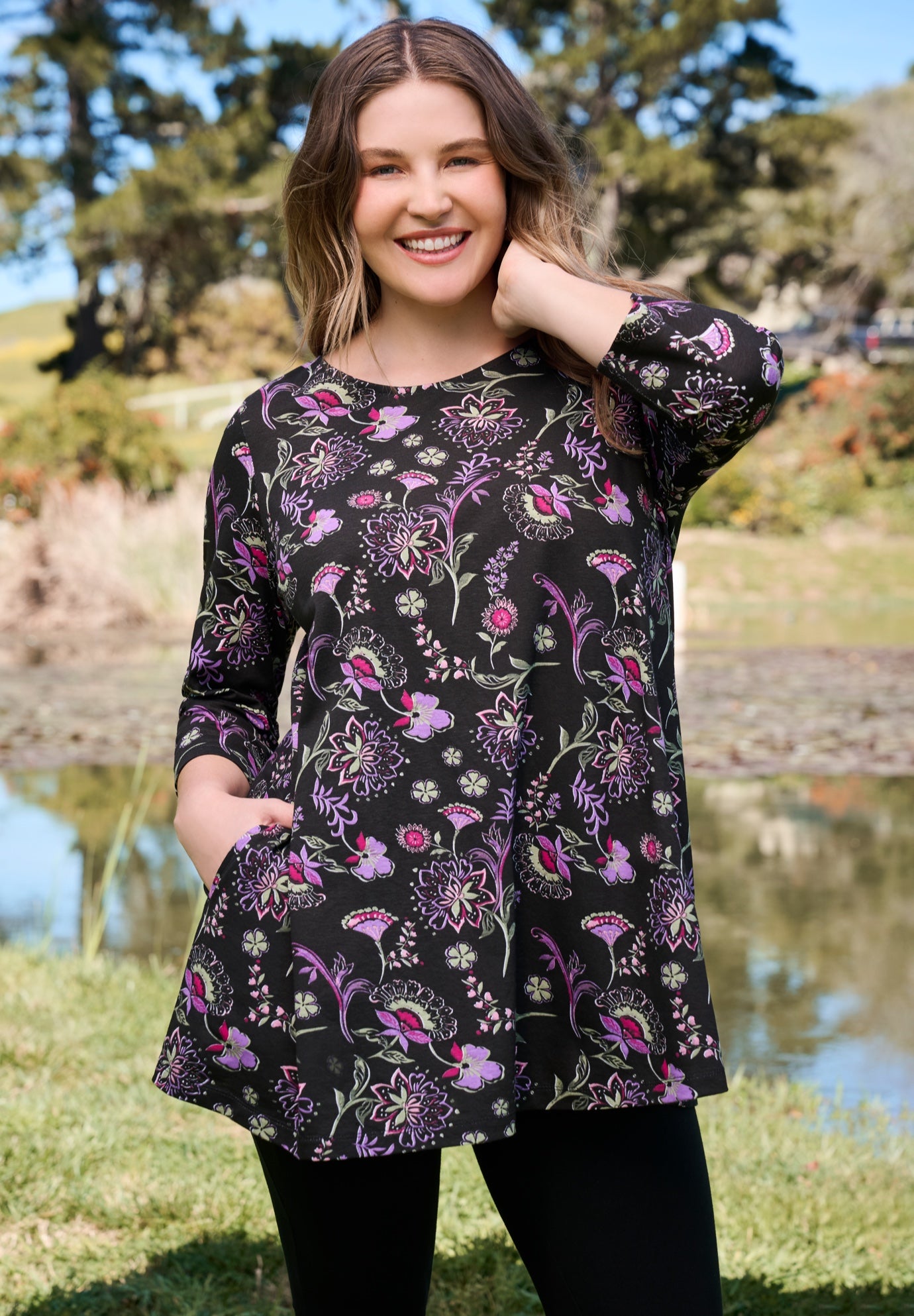 2-Pocket Swing Tunic image number 0
