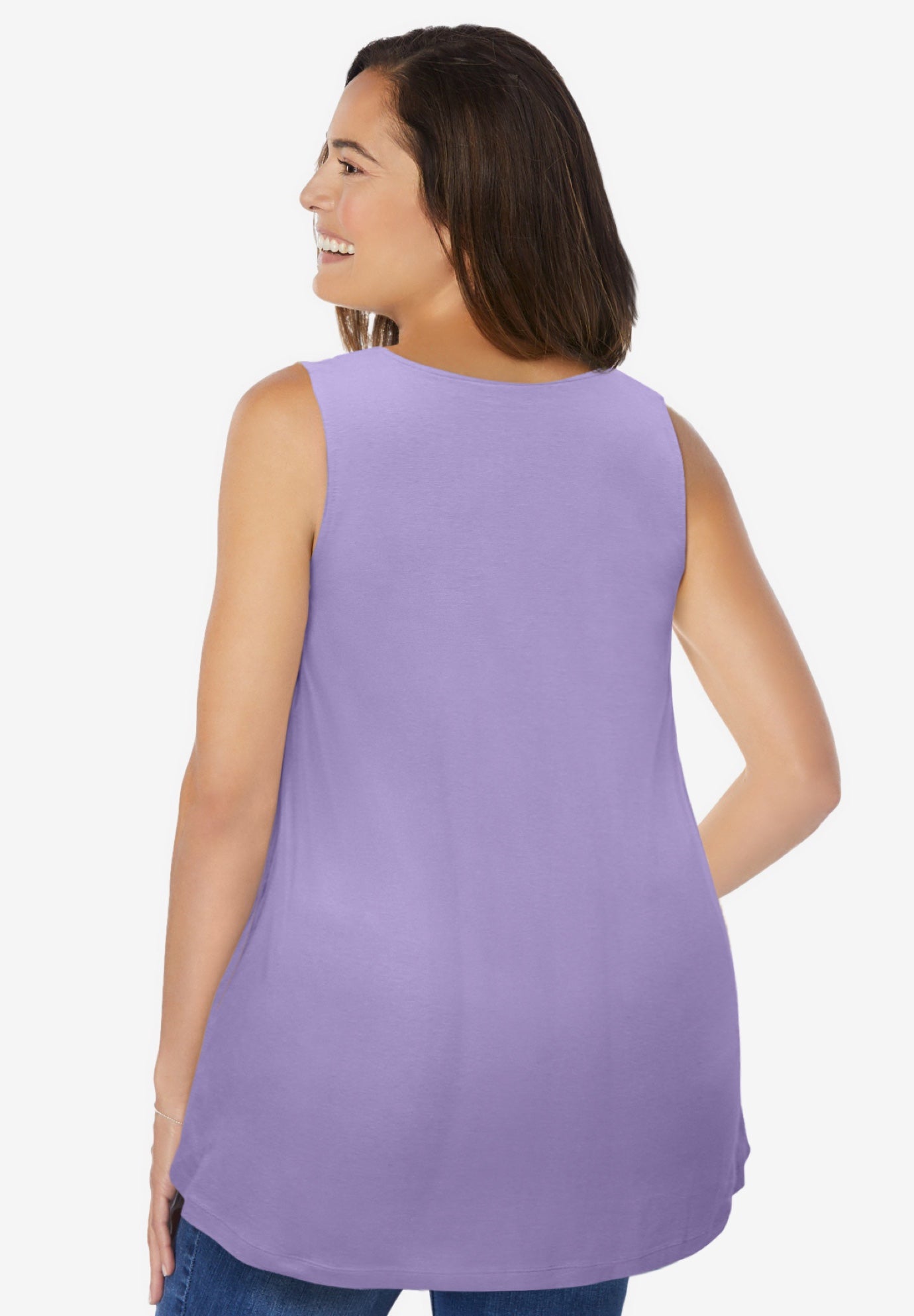 Swing Square Neck Pocket Tunic image number 1