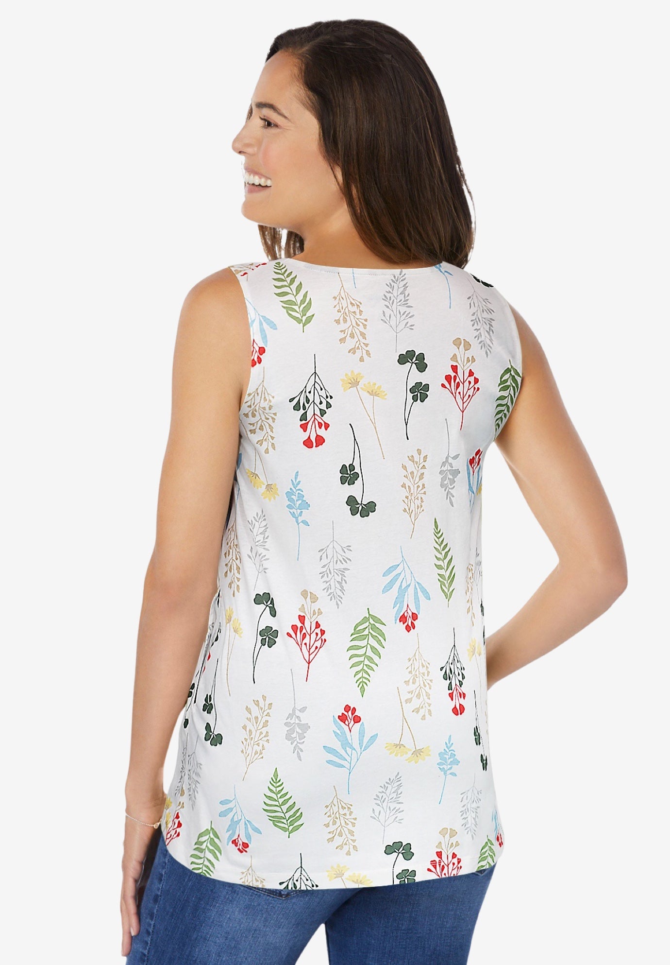 Swing Square Neck Pocket Tunic image number 1