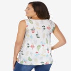 Swing Square Neck Pocket Tunic image number null