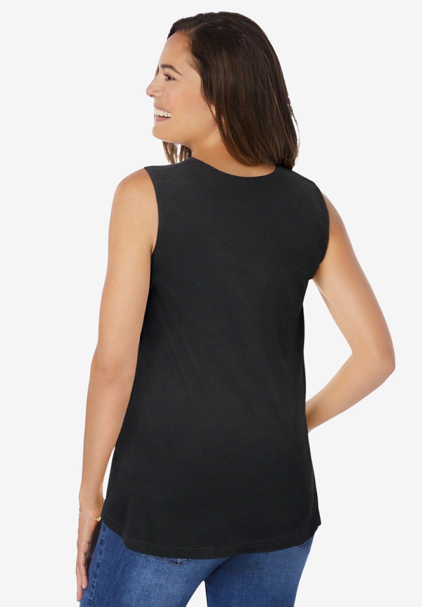 Swing Square Neck Pocket Tunic image number 1