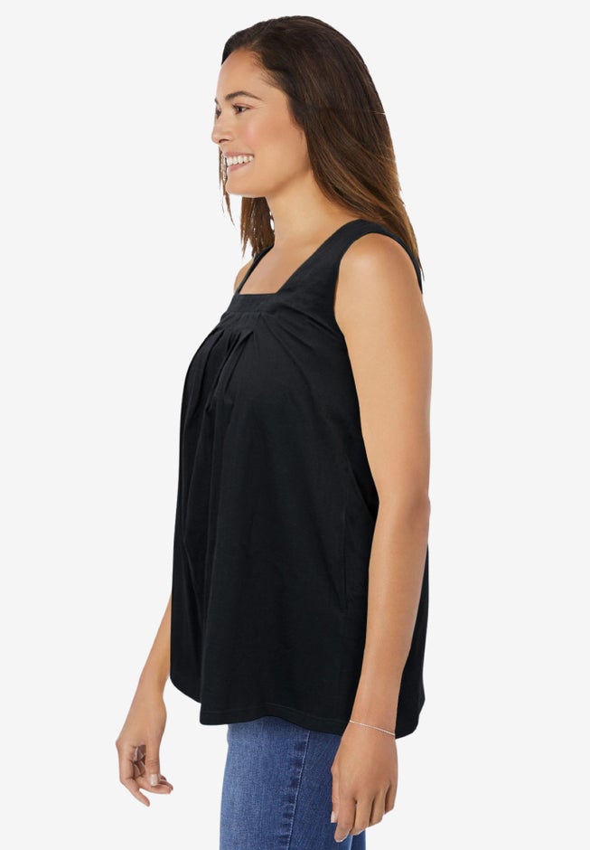 Swing Square Neck Pocket Tunic image number 2