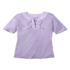 Lace-Up Knit Tee image number 1