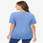 Lace-Up Knit Tee image number null