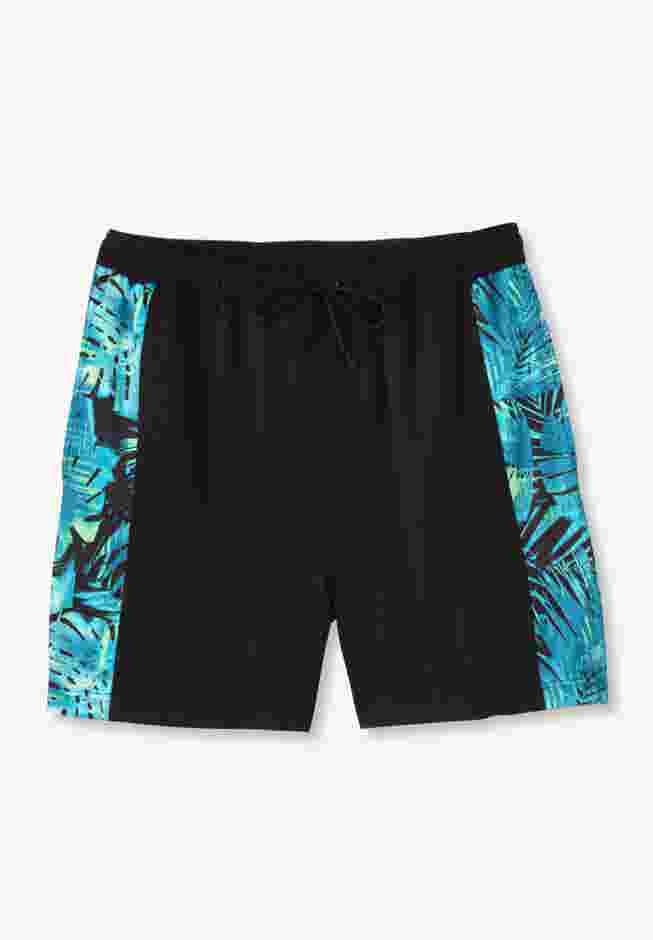 5" Contrast Swim Shorts with Super Stretch Liner image number 0