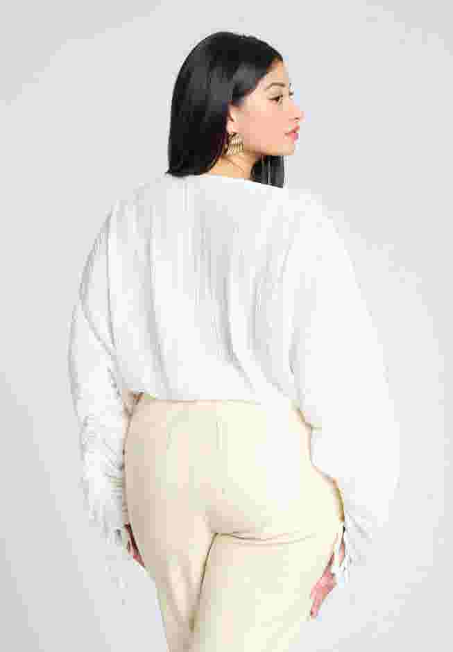Plisse Dolman Top image number 1